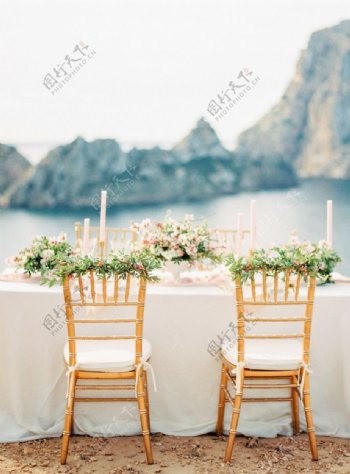 婚礼桌景