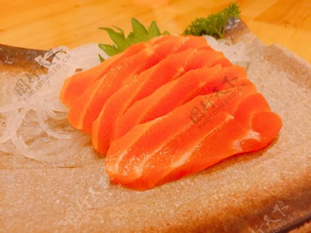 美食摄影日本料理三文鱼