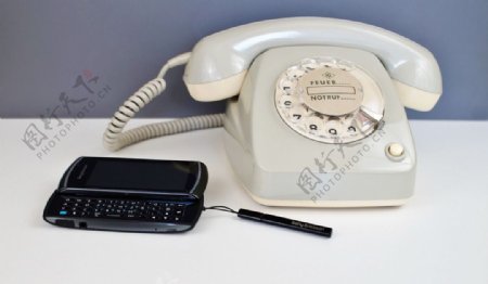 老式座机电话