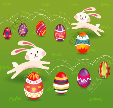 兔子和彩蛋