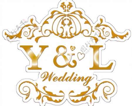 婚礼设计标志婚礼logo