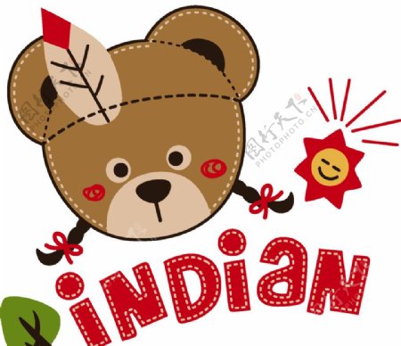 PAWINPAW印第安熊