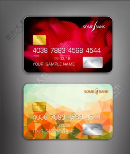信用卡模板