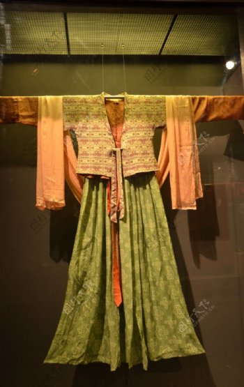 西安博物馆唐代服饰