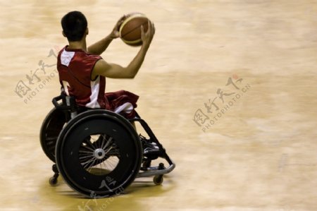 残疾人篮球赛