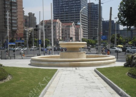 合生财富广场喷泉