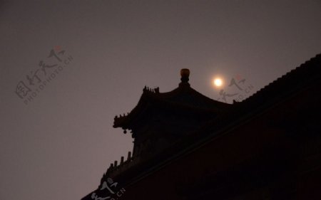 月夜故宫