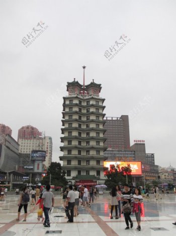 二七纪念塔郑州地标