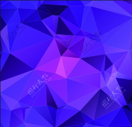 几何紫色背景