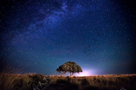 星空夜晚星空