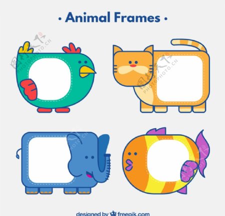 动物画框