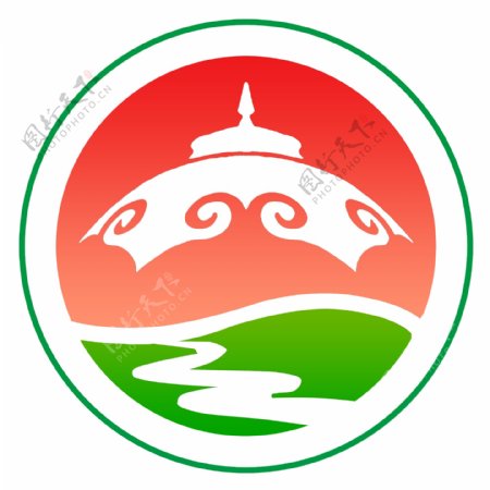 蒙古元素logo