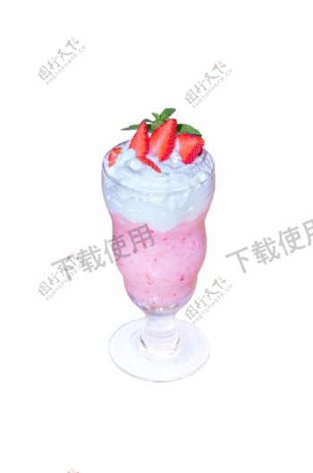 牛奶草莓星冰乐