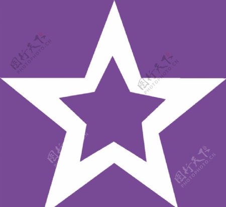 星星素材紫色