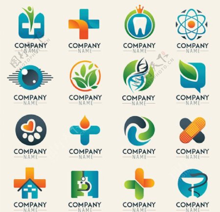 医疗logo医疗标志