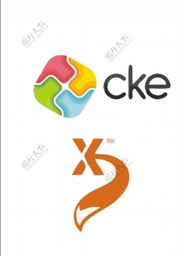 X字母logo