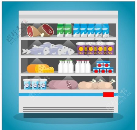 扁平化冰箱