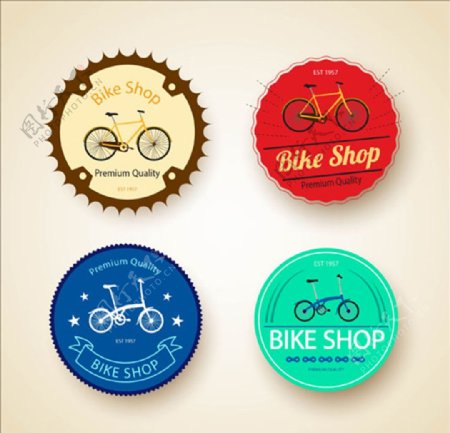 自行车用品俱乐部标志LOGO