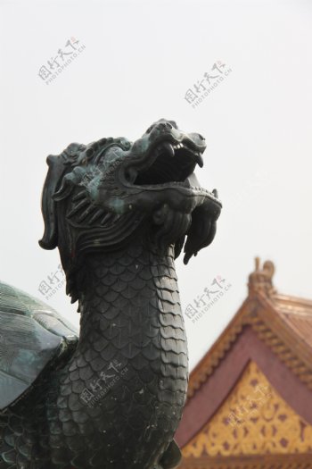 紫禁城的雕塑