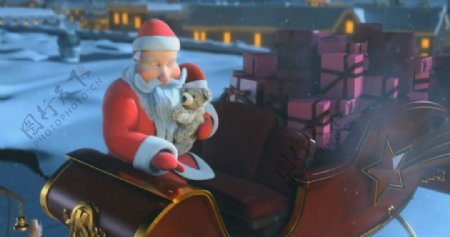 圣诞老人720p高清动画
