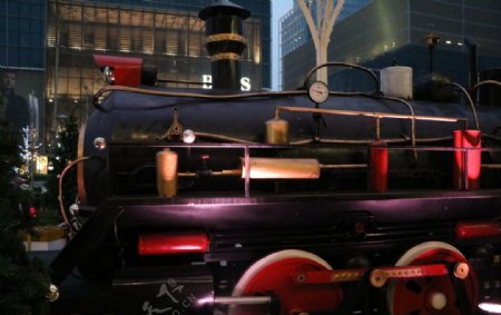 蒸汽机火车模型