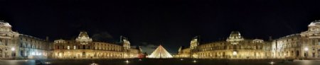 卢浮宫夜景