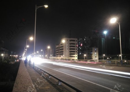 壶西大桥夜景