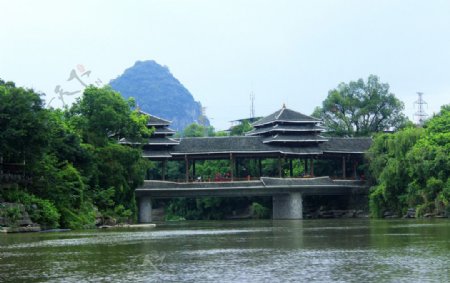 鲁家村景区风雨桥