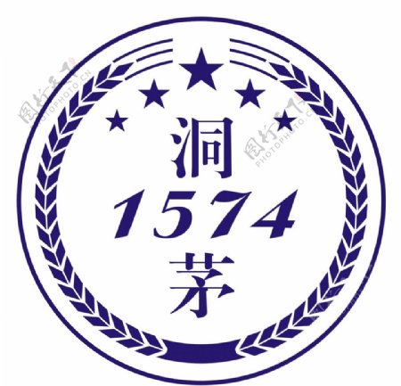 洞茅酒业logo