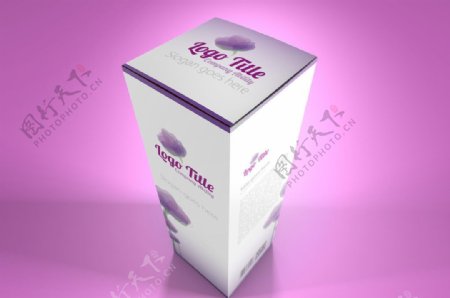 化妆品包装盒效果图样机