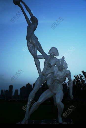 星海广场雕塑