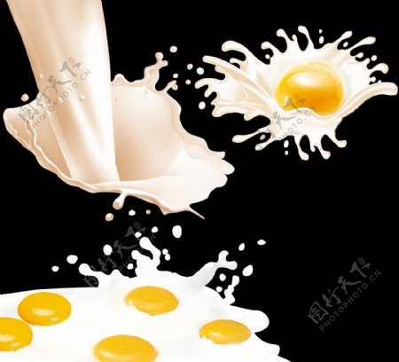 牛奶鸡蛋