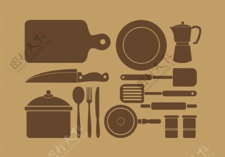 美食工具餐具