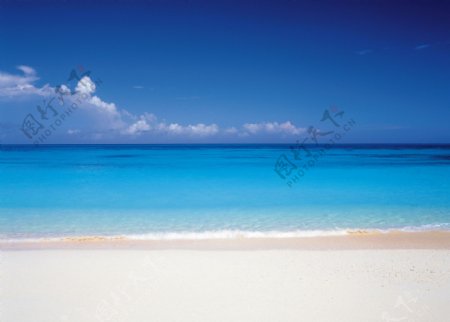 沙滩海浪风景图片图片