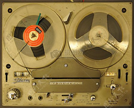 艺术复古复古声音音频磁带