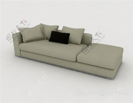 简约沙发3d模型