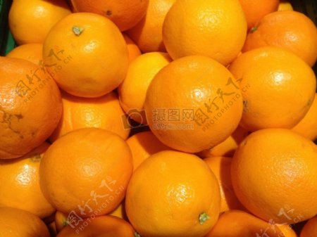 黄颜色的橙子