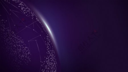 紫色地球