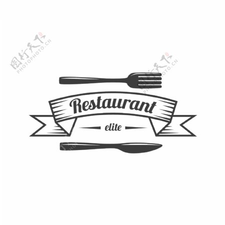 餐厅的logo模板