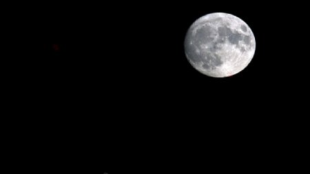 一组月亮升起标清实拍视频素材