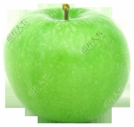 漂亮青苹果图片免抠png透明图层素材
