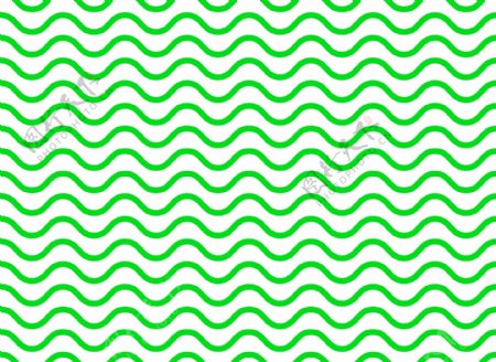 绿色波纹花纹图案矢量素材背景