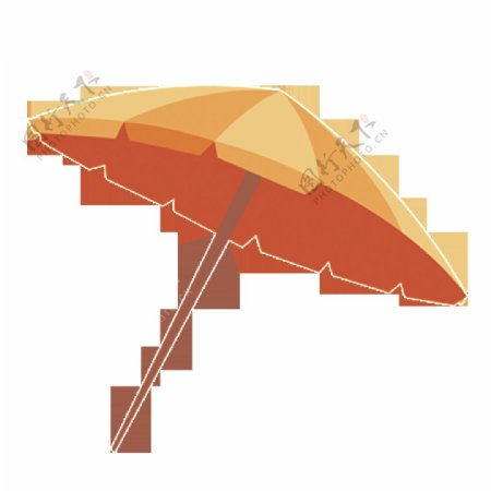 卡通雨伞高清素材