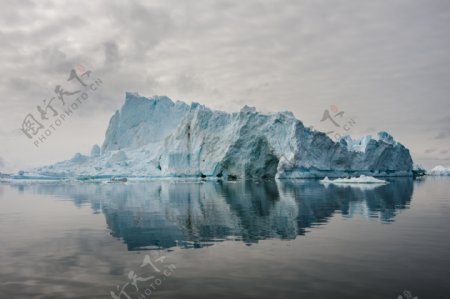 海面冰川摄影图片
