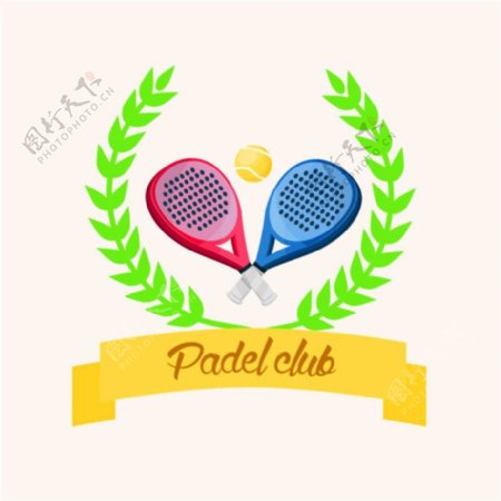 网球主题logo图片1