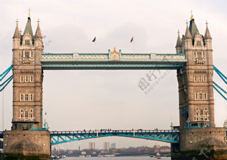 伦敦塔桥风景摄影图片