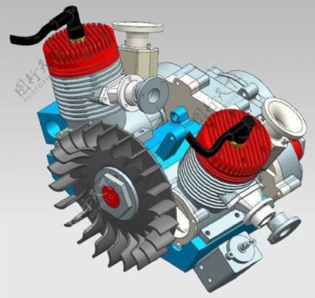 引擎发动机机械模型