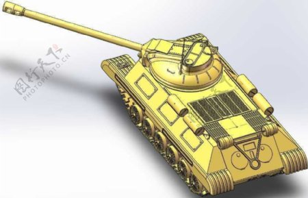 坦克机械模型