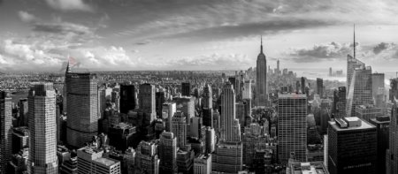 纽约黑白照片
