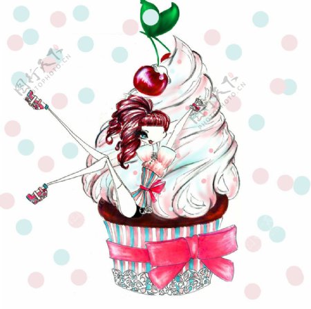 冰淇淋女装设计图